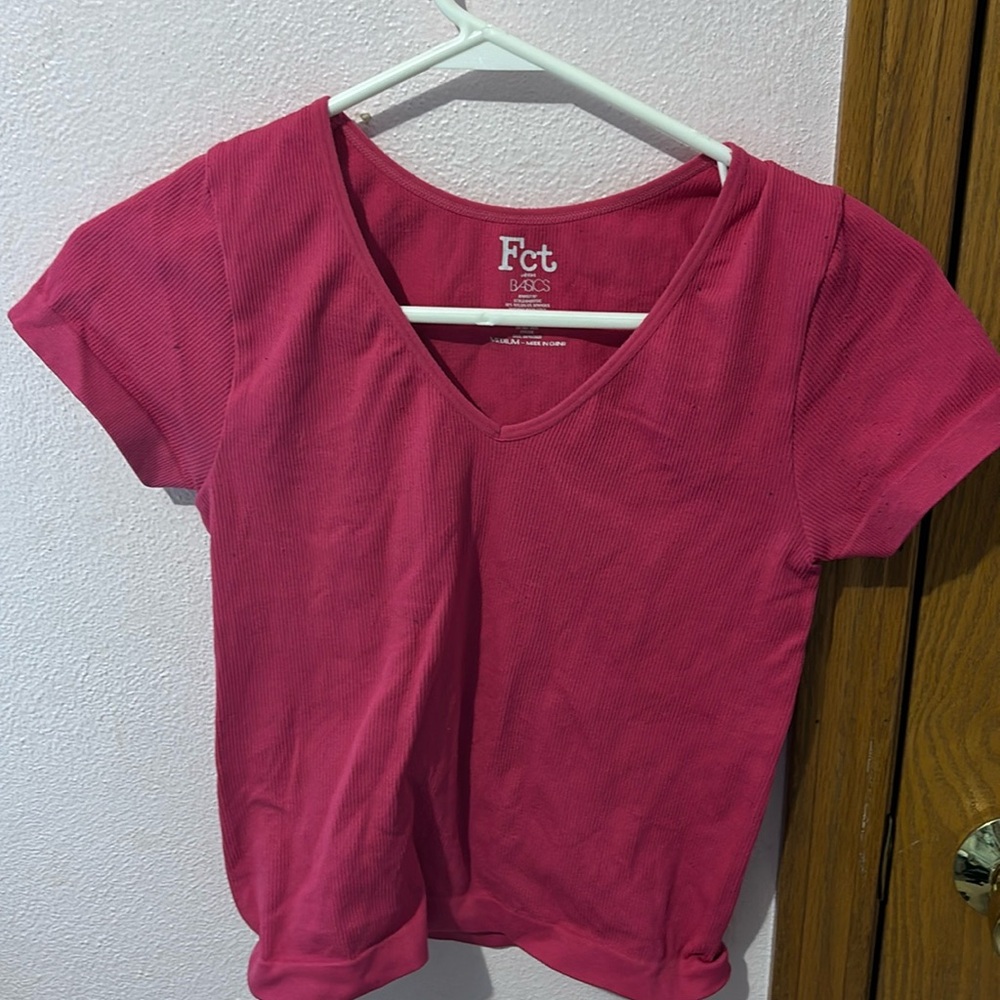Cute basic hot pink top from “Fct basics”